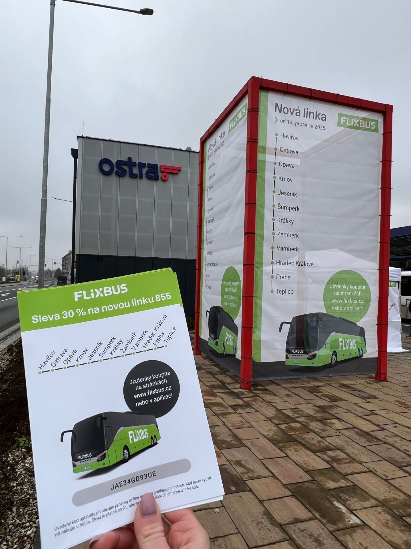 Nová linka FlixBus spojuje Havířov s Prahou a Teplicemi