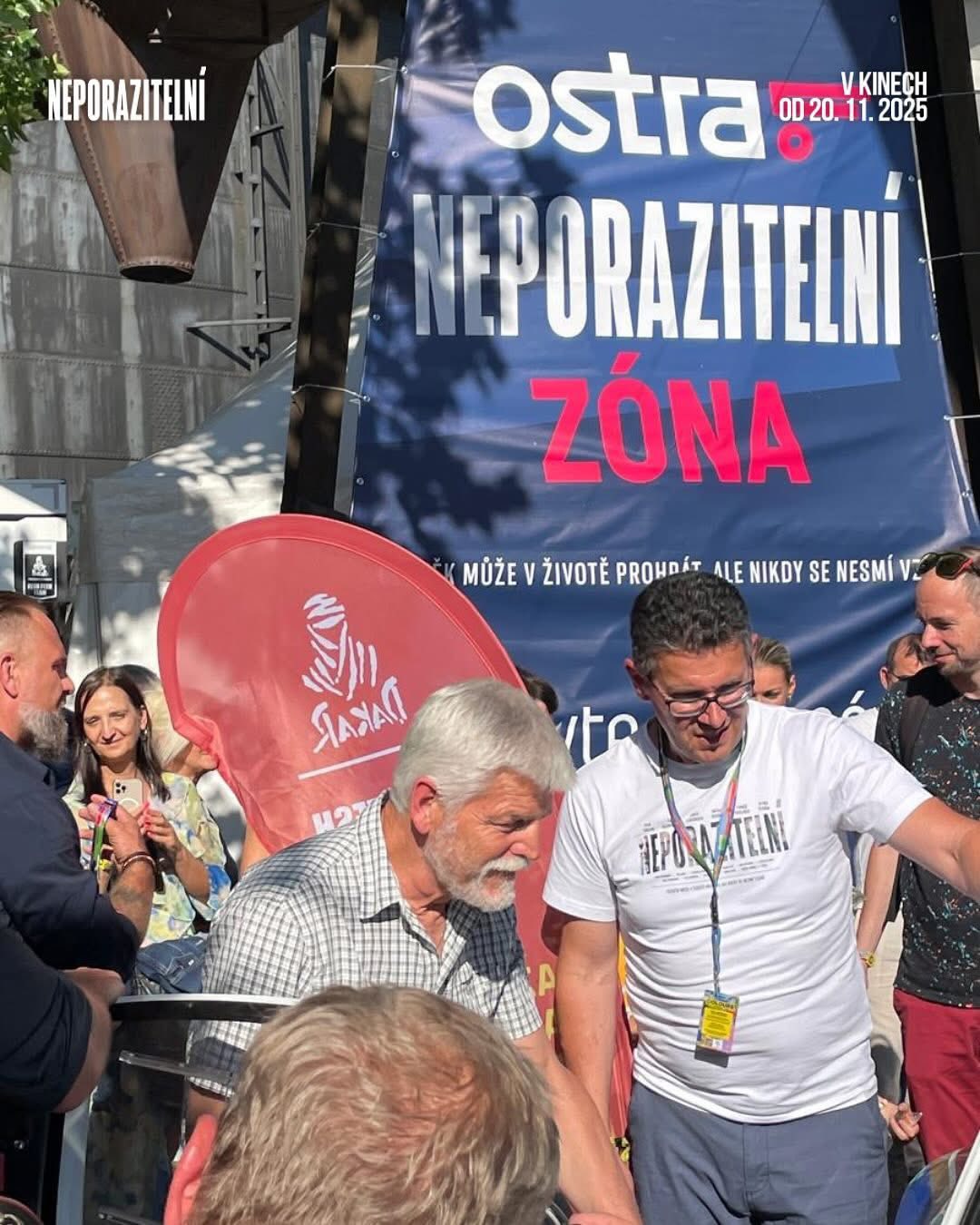 OSTRA NEPORAZITELNÍ ZÓNA s návštěvou prezidenta Petra Pavla